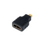 Aisens Adaptador HDMI Hembra a Micro HDMI Macho A121-0125 Negro